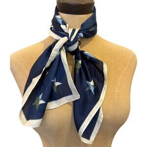 Patriotic Star Camo Neck Tie Scarf Shawl